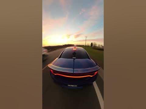 Outside inside Hellcat POV - YouTube