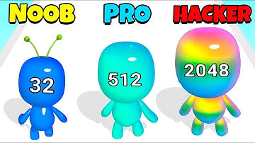 NOOB vs PRO vs HACKER   X2 Unicorn Man