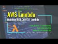 Introduction to building AWS Lambda using .NET Core 3.1 (Introduction for .NET developers)
