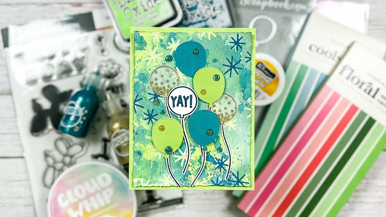 Ideas for Creating a Mixed Media Birthday Card! YouTube