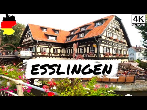 🇩🇪 ESSLINGEN AM NECKAR | GERMANY | 4K | A walking tour