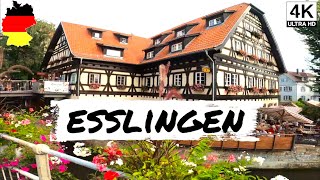 🇩🇪 ESSLINGEN AM NECKAR | GERMANY | 4K | A walking tour