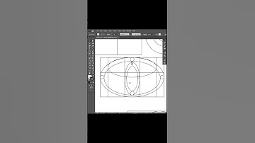 Toyota #logo #illustration  with #goldenratio  | Graphics Point | #shorts #viral #toyota #design