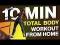 10 MIN PERFECT HOME WORKOUT (NO EQUIPMENT FULL BODY WORKOUT!)