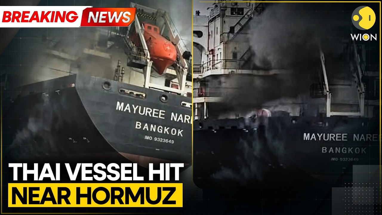 Thai Cargo Ship Attacked Near Hormuz Strait: Crew Abandons Vessel After ...