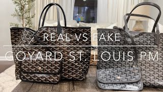 Goyard Saint Louis Tote Fake vs Real Guide 2023: How To Spot Fake From Real  (Sizes + Sale + 7% cashback) - Extrabux