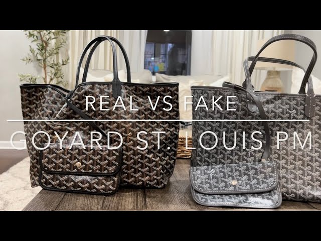 GOYARD St Louis PM Real vs. Fake 