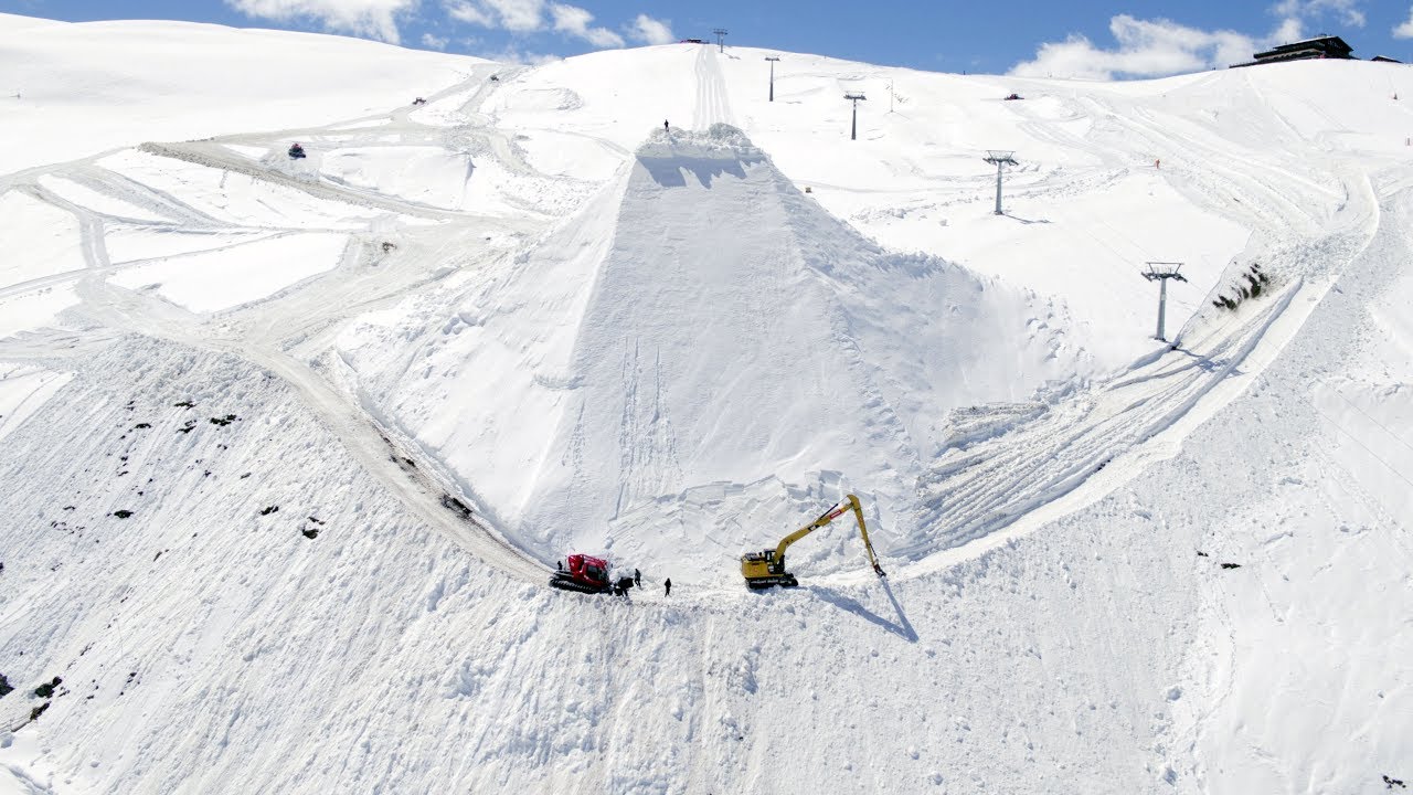 How to build the biggest freeski jump ever GoPro edit
