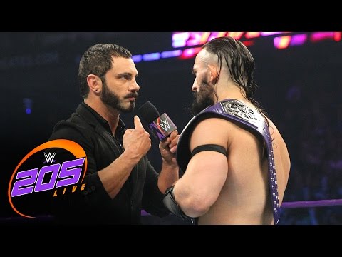 Austin Aries and Neville come to blows before WrestleMania: WWE 205 Live, March 28, 2017