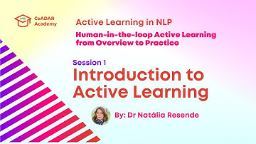 Active Learning in NLP - Introduction to Active Learning
