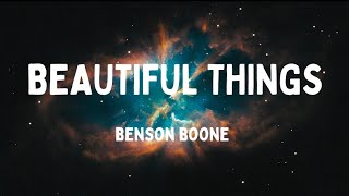 Benson Boone - Beautiful Things (Lyric Video)