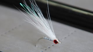 Bucktail Glass Minnow - UNDERWATER Footage - Saltwater and Freshwater Streamer Fly