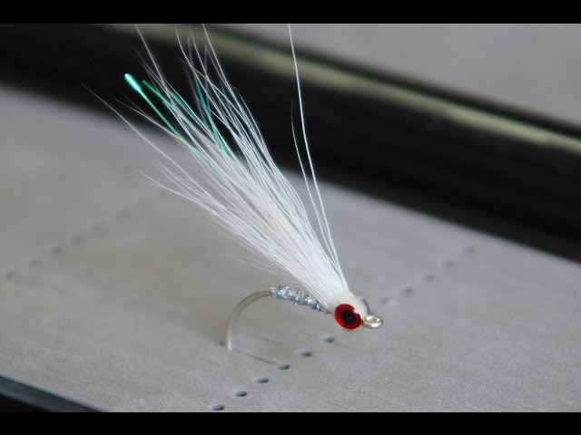 Bucktail Glass Minnow - UNDERWATER Footage - Saltwater and