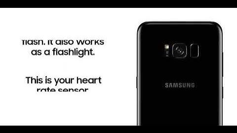 Galaxy S8 Back Sensors