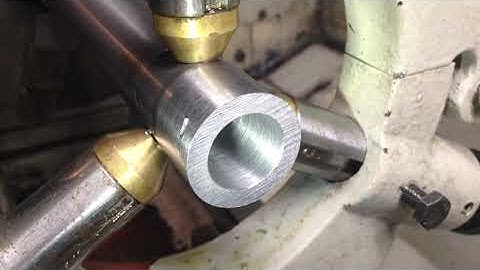 Tailstock Quill  .  Part 3 .   MT 2 Taper Boring & L/H Thread