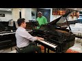 Hino - 469 “Pai nosso, que estás no céus” | Piano Roland GP-609 | Thiago Peres e Moisés Tessalo