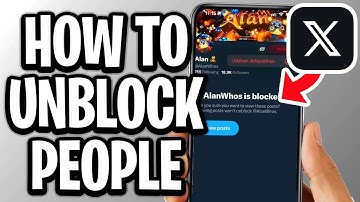 How To Unblock People On X (Unblock Someone On Twitter) - Full Guide