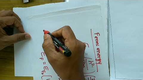 Quantum free electron theory