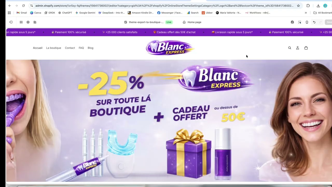 crée ta boutique Shopify clé en main
