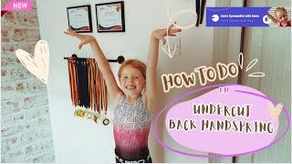 How to do an Undercut Back Handspring