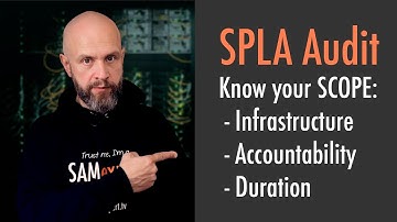 Microsoft SPLA Audit Scope | YOU are accountable for EVERY LICENCE