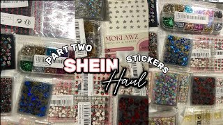 Affordable Nail Stickers 💅| SHEIN HAUL PART TWO ✨