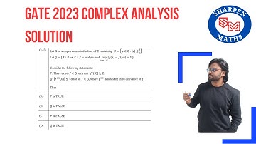 CSIR-NET JUNE 2023 || GATE 2023 Complex analysis solution || Cauchy Inequality