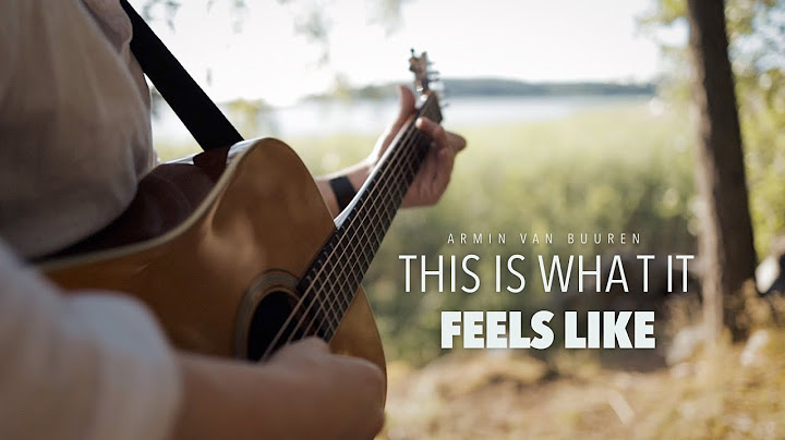 This Is What It Feels Like Guitar version - Guitar performance video thumbnail