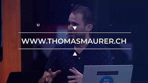 Welcome to the YouTube Channel of Thomas Maurer