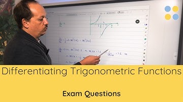 CAIE A-Level Mathematics 9709 | Differentiating Trigonometric Functions Exam Practice Questions
