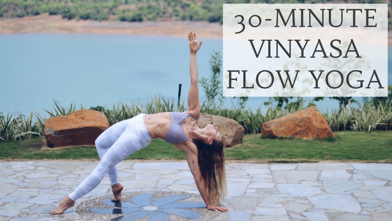 30-MINUTE VINYASA FLOW | Intermediate Level Yoga | CAT MEFFAN - YouTube