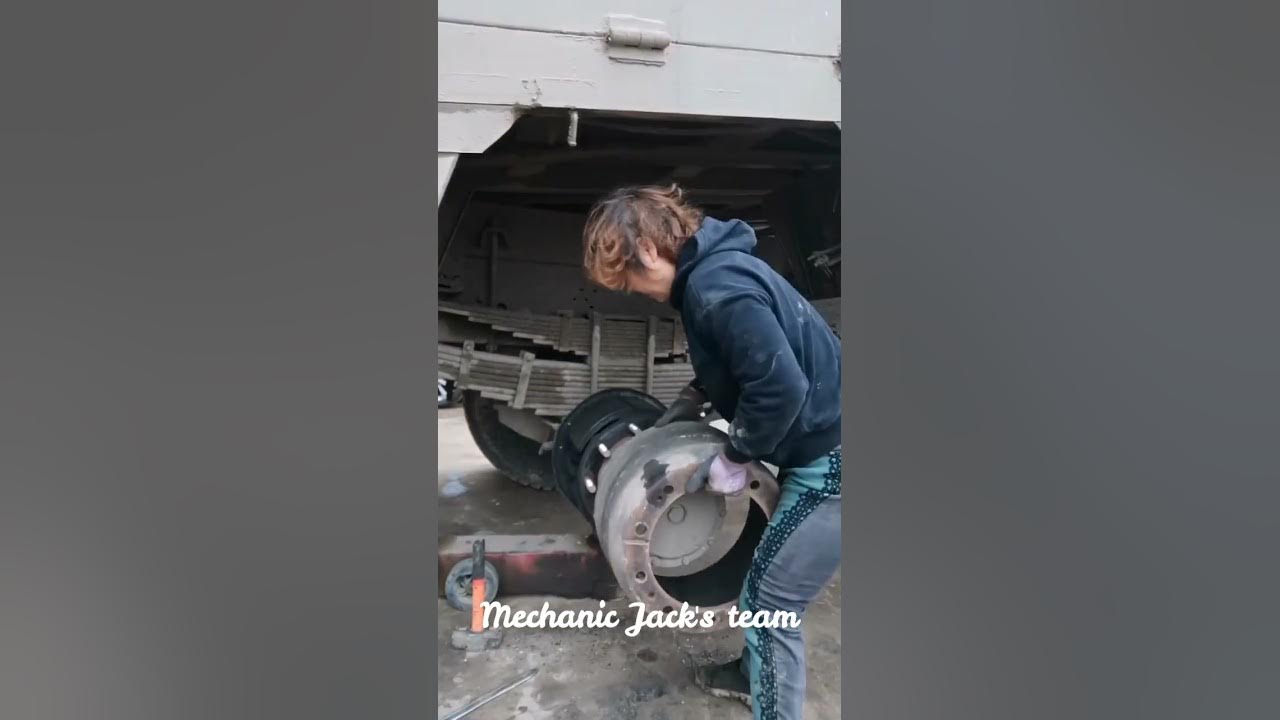 Change Broken Wheel Hub Process - YouTube