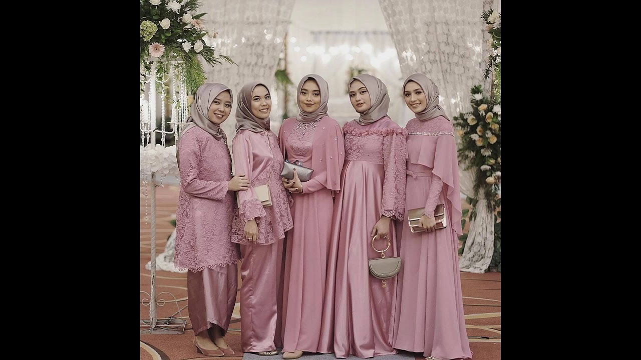  Baju  Bridesmaid Terbaru  2021  YouTube