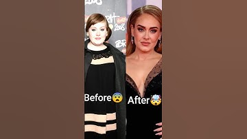 Transformation of #Adele 👀 #beforeandafter #weightloss #change #fyp #shorts #music #pop #explore