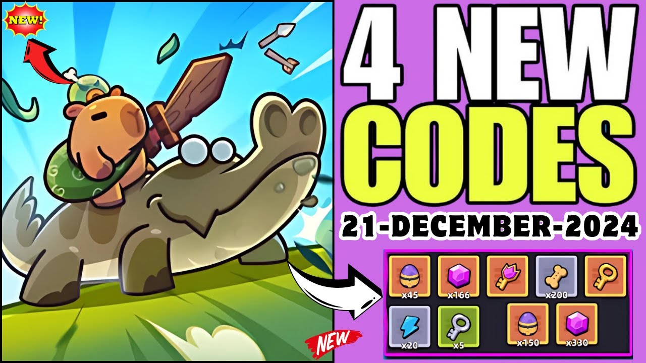 Capybara Code TODAY⚠️DECEMBER⚡CODES⚠️CAPYBARA GO CODES ️DECEMBER 2024 | HOW TO REDEEM ...