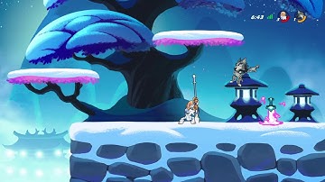 Brawlhalla Wu Shang VS Mordex