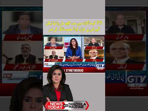PTI Was Getting Everything in Talks, So Who Spoiled the Game? Muhammad Malik | News Today