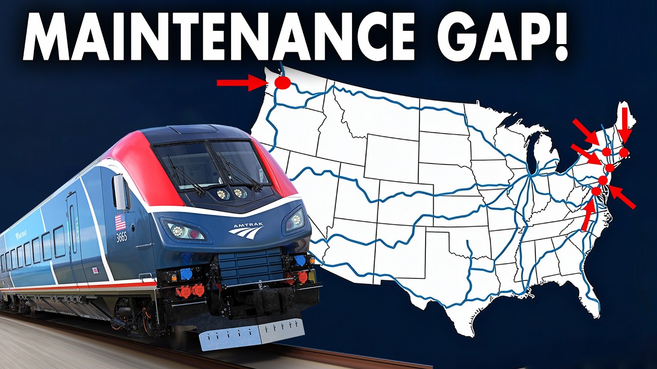 Кризис технического обслуживания Amtrak: как Amtrak его решит?
