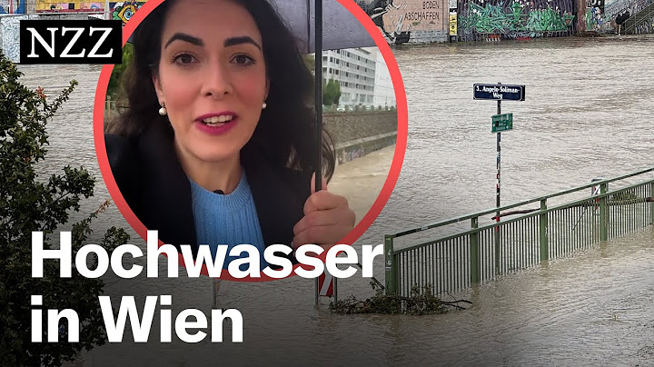 Hochwasser in Wien: Nicht die Donau ist das Problem – sondern der Wienfluss