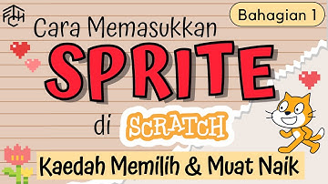 Scratch 2023 |  Insert Sprite (Part 1) | Choose Sprite From Library & Upload Sprite