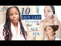 BEST Anti-Aging Skin Care | 10 Skincare Mistakes That Make You Look OLDer & Age Fast!