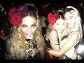 Madonna poses up in sheer top and lace bra as she celebrates 57th birthday in style