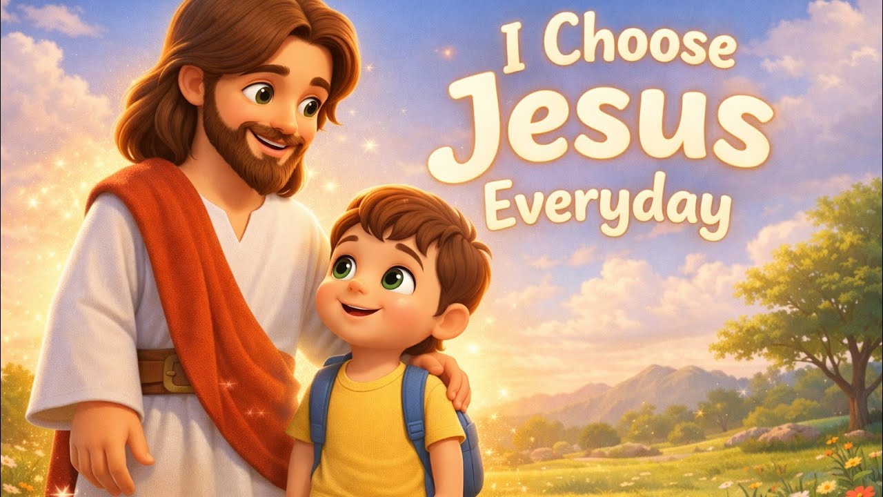 I Choose Jesus Everyday | Christian Worship Song for Kids | Faith Based Children Song