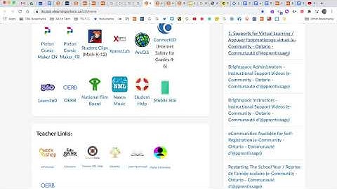 Accessing eCommunities via the VLE