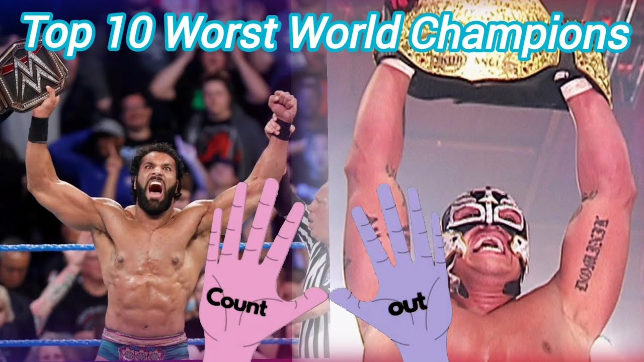 Top 10 Worst WWE World Champions - (Count Out)