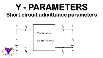 Y- parameters | Short circuit admittance parameters