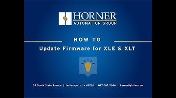 How-To - Firmware Update for XLE/XLT Controllers