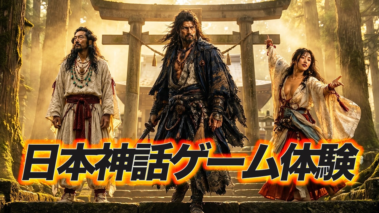 【AIスマホゲーム】日本神話の物語をプレイしたらすごかった