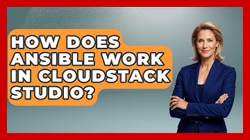 How Does Ansible Work in CloudStack Studio? | Cloud Stack Studio News