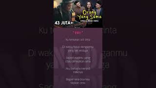 Orang Yang Sama  Virgoun   Lirik Lagu